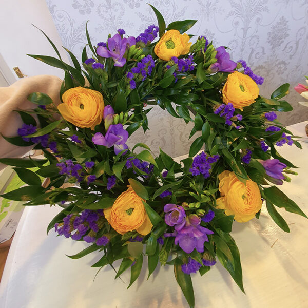 Funeral wreath